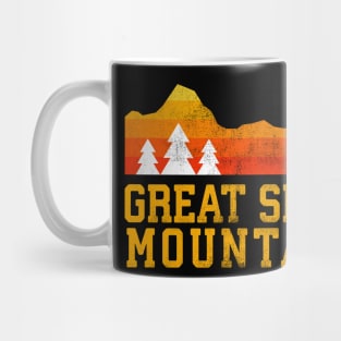 Great Smoky mountains national park retro vintage Mug